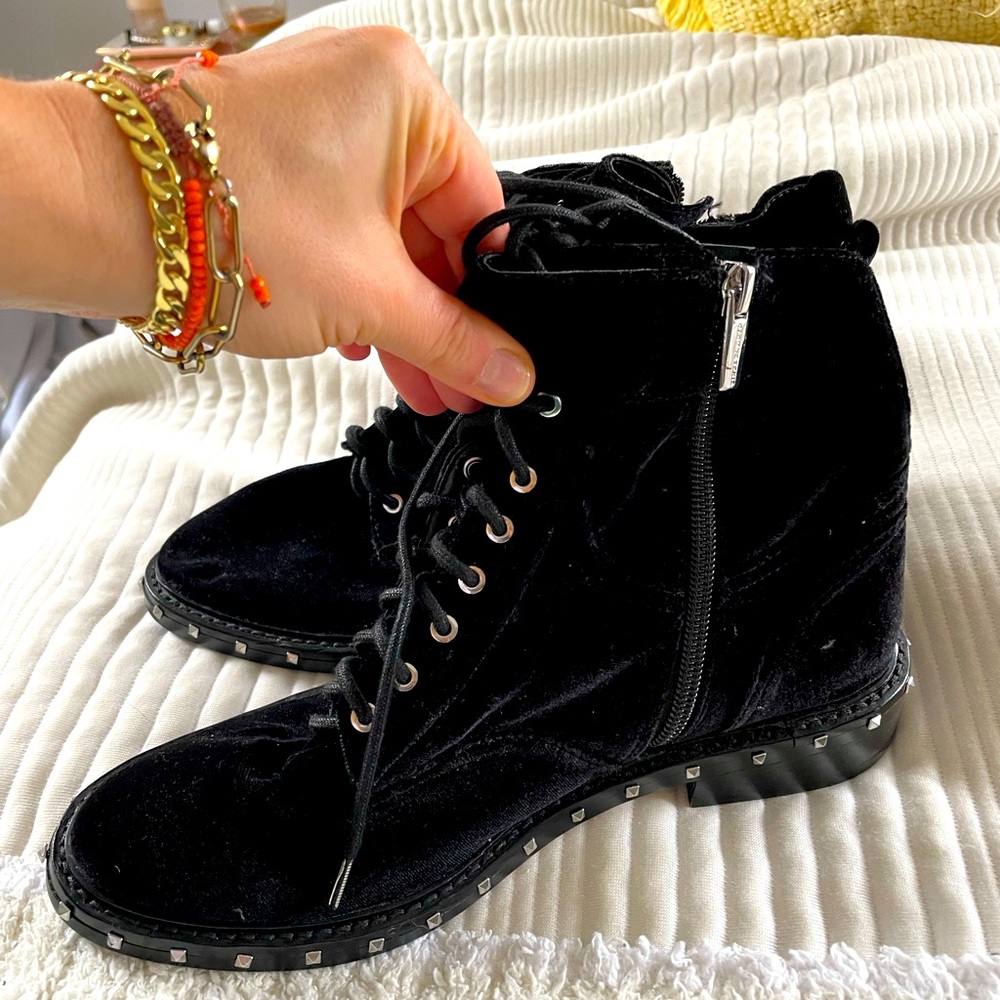 Vince Camuto combat boots